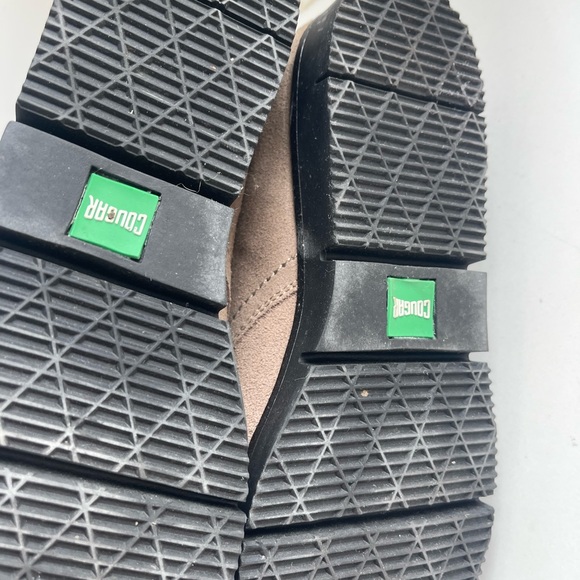 Cougar Suede taupe Lace-Up Boots size 8 - Picture 7 of 7